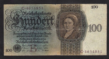 Germany 100 Reichmark 1924 P-178 VG