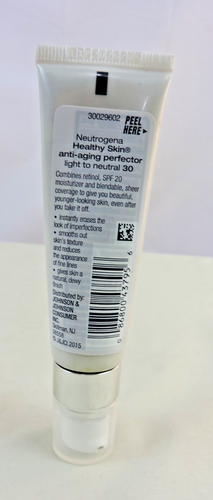 Piel Saludable, Perfeccionador Antienvejecimiento, FPS 20, Ligero a Neutro 30, 1 fl oz (30 ml) - Imagen 3 de 3