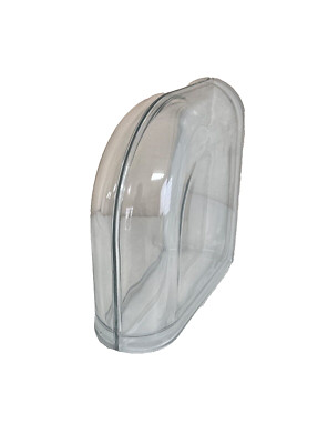 Glass Block - Mulia 8x8x3 Clear Double End (7 3/4'' x 7 3/4'' x 3 1/8'')