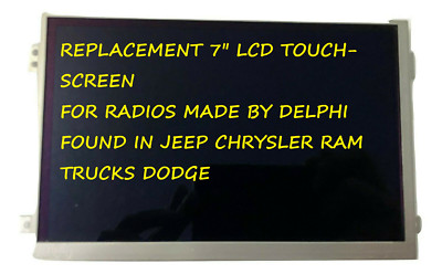 REPLACEMENT 7'' LCD DIGITIZER TOUCH-SCREEN FOR Uconnect Radios VP2 2018-2022 