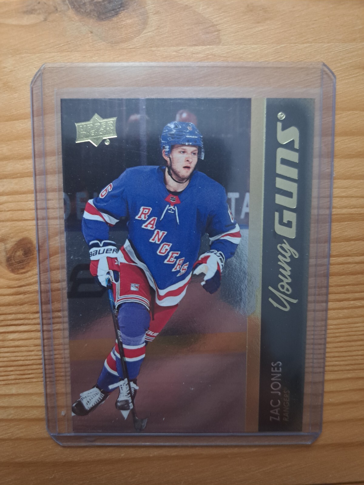 2021-22 Upper Deck Series 1 Young Guns Silver Foil Zac Jones #231