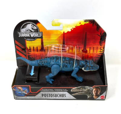 Mattel Jurassic World Strike Attack Dinosaure jouet, Action