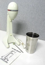 Vtg Hamilton Beach Drink Master Model 727-5 Milkshake Mixer Made USA Cream