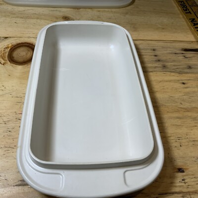 Tupperware Ultra 21 Loaf Pan 3/4 Qt Microwave Bakeware Ovenware