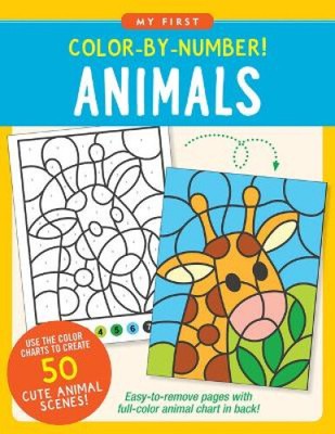 Color-By-Number! Animals by Peter Pauper Press