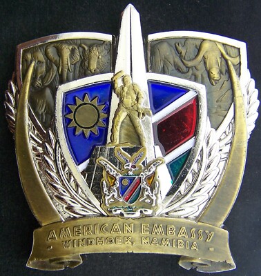 Marine Security Guard Detachment MSG Windhoek Namibia Challenge Coin