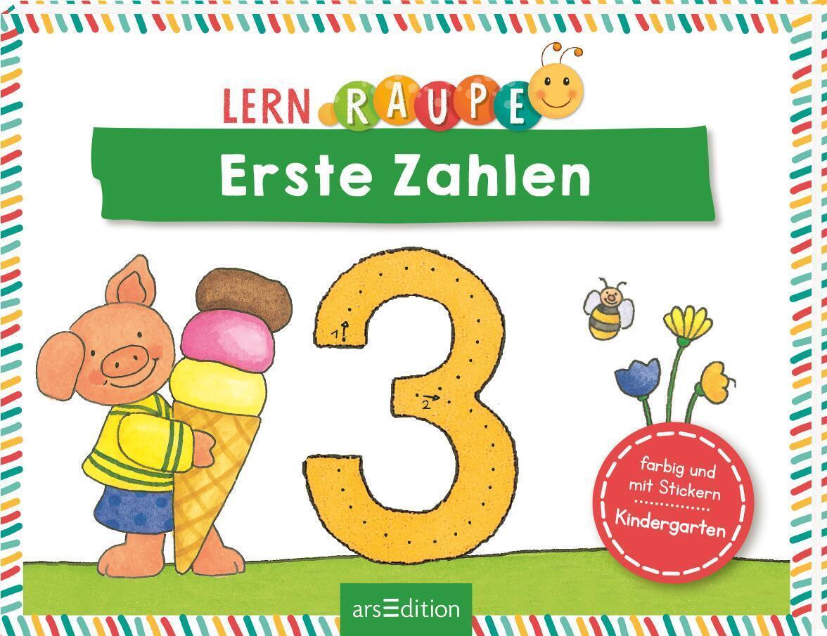 Thumbnail - Lernraupe - Erste Zahlen | Angela Wiesner | Taschenbuch | Softcover