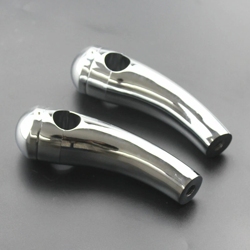 Elevador de manillar cromado Billet 1" 25 mm para moto Harley Honda Kawasaki Suzuki Foto 3 de 4
