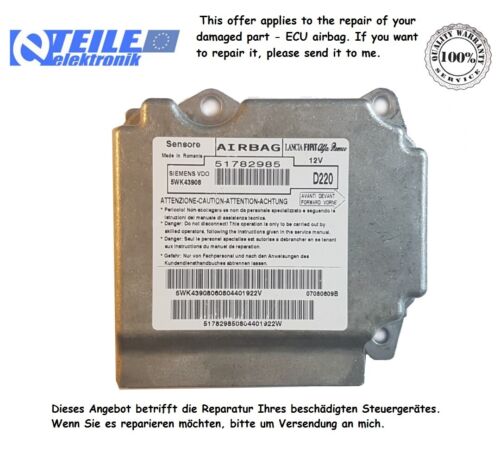 ⭐⭐⭐Reparatur der Autoelektronik / Repair of car electronics ECU module Fiat 500 - Picture 3 of 11