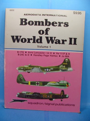 BOMBERS OF WW II AERODATA INTERNATIONAL AVRO LANCASTER I & II HANDLEY PAGE HALIF - 第 1/1 張圖片