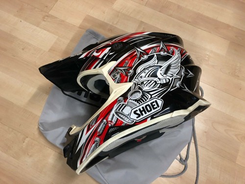 SHOEI VFX-W - CASCO MOTOCROSS - USATO - OTTIME CONDIZIONI - TAGLIA M -  SCATOLA | eBay