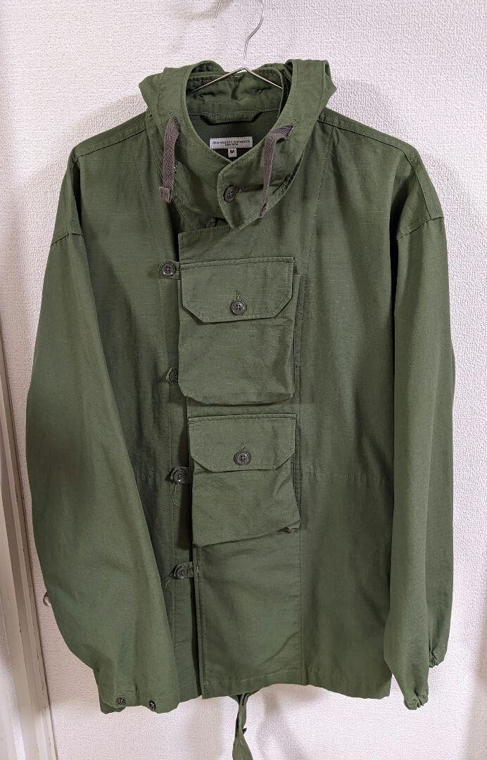 Engineered Garments MT Jacket Blouson Men M Olive Green Hood 21SS From Japan