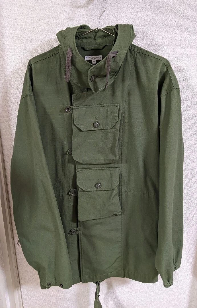 Engineered Garments MT Jacket Blouson Men M Olive Green Hood 21SS From Japan