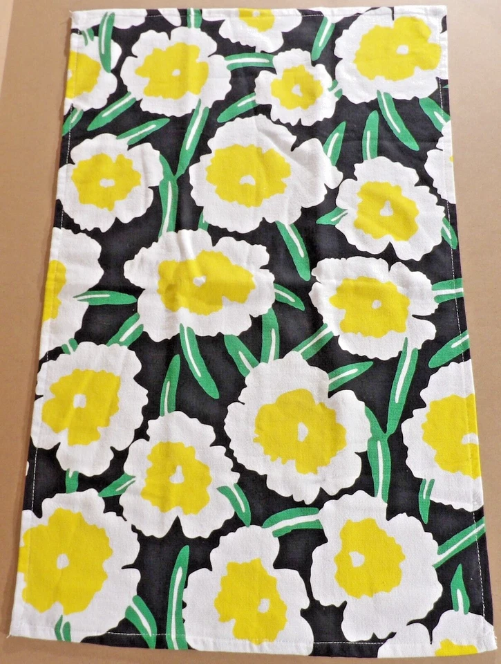 Diane Von Furstenberg for Target Kitchen Towel Set of 5 Modern Geo/Poppy - Image 3 of 4