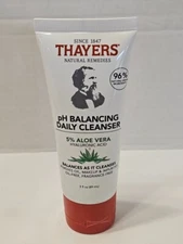 Thayers pH Balancing Daily Cleanser 5% Aloe Vera & Hyaluronic Acid 3fl.oz./89ml
