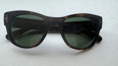 Tom Ford Cary TF58 52/20 Blonde Tortoise Square Plastic Sunglasses 52-20-140