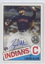2020 Topps 1985 Topps Baseball Logan Allen #85A-LA Auto zr9
