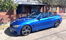 Bmw convertible 428i m sport + ESTORIL BLUE