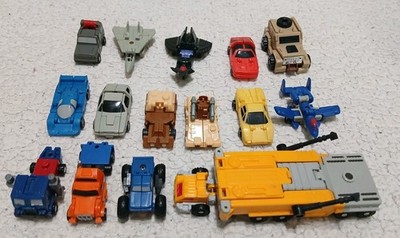 Vintage Transformers G1 Micromasters Lot 15 1980s Hasbro Race Patrol Air Figures