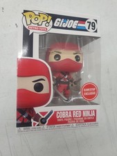 Funko Pop! Figura de vinilo G.I.Joe Cobra Red Ninja #79 (GameStop Exc)
