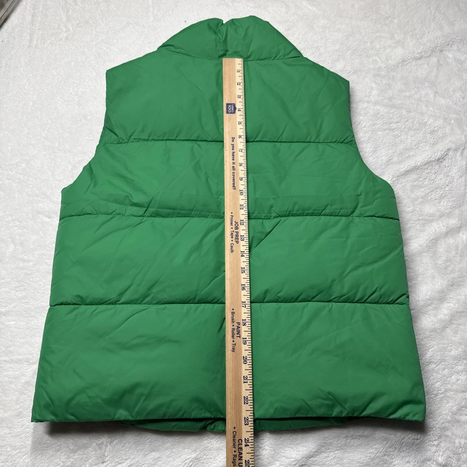 Joe Fresh Chaleco Puffer Chaqueta Cremallera Ligero Nieve Esquí Shell Talla Mediana Foto 3 de 4