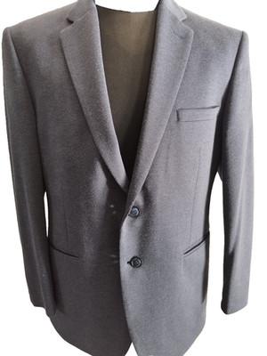 Park Avenue Herren Sakko Gr.52 Blau Slim Fit 2-Knopf Business Blazer #
