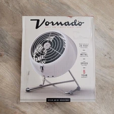 NEW! Vornado VFAN Mini Modern Vintage Fan | Retro Metal Air Circulator