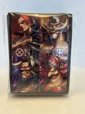 Four Emperors 70 Sleeves ONE PIECE Card Game Limited Edition Japanese Import