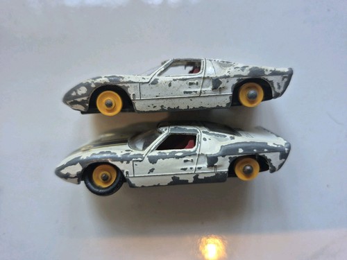 VINTAGE DIECAST - PAAR FORD GT'S - MATCHBOX SERIE - RESTAURATION