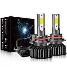 For Vauxhall Astra J GTC 2x 9012 HIR2 Car LED Headlight Bulbs Xenon White 6000K