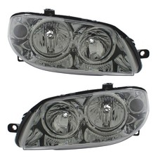 Fits Fiat Punto 2003-2006 Headlights Headlamps Pair Drivers & Passenger Side