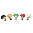 (055) 5PCS Big Fan Shape Pressure Washer Nozzle Set For Versatile With