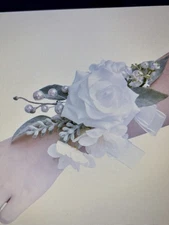 Ling's moment 6pcs Wedding Wrist Corsage Mother Bride/Son RV $47
