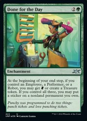 Done for the Day (Galaxy Foil) - Unfinity MTG