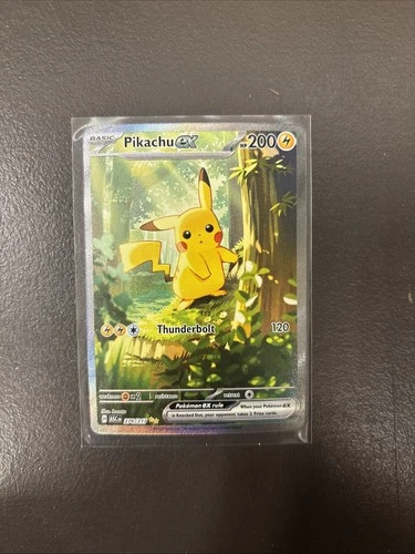 Pokémon TCG Pikachu EX 276/217 SIR Ascended Heroes - Near Mint/Mint - Pack Fresh
