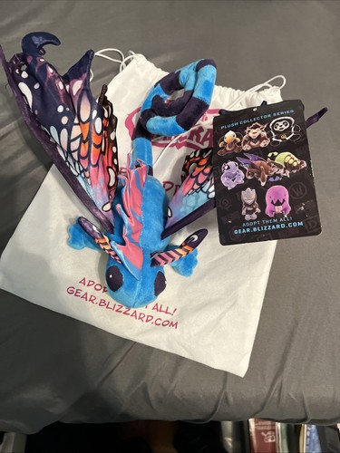 World Of Warcraft Faerie Dragon Plush New BAGS & TAGS Blizzard Blizzcon RARE 2/2 - Picture 16 of 16