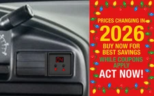 94-97 OBS Ford 7.3 Power Stroke in dash Hydra Mount with Matching Bezel