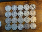 Walking Liberty Half Dollars -  Full Roll of 20 coins 90% Silver Lot Mixed Dates