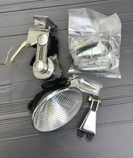New & Unused Sanyo NH T6 Dynapower Dynamo & Front Light 6V 3W