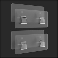 Shower Caddy Shelf Adhesive Replacement Stickers Pads for Bathroom Corner Organi