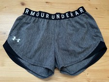 Women's S Under Armour UA Play Up Gray Twist Shorts 3.0 Loose Fit / 1349125