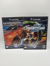 Need for Speed: Underground 1 & 2 for Nintendo Gamecube CIB w/ manuals