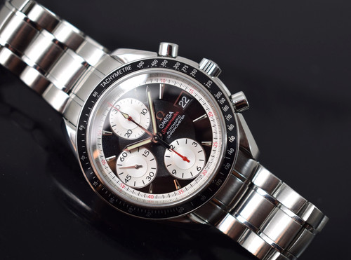 omega speedmaster  yr box 1 yr gtee chronograph model 3210.51.00
