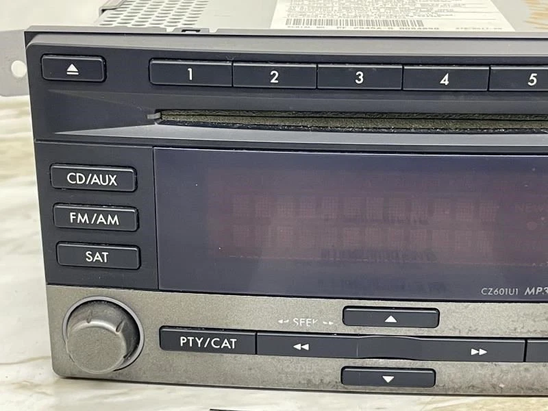 Receptor de radio CD Subaru Impreza MP3 2008-2011 Face ID CZ601U1 Foto 3 de 4