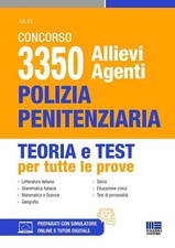 Libro - Concorso 3350 Allievi Agenti Polizia Penitenziaria. Teoria E Test Per Tu
