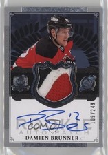 2013-14 Upper Deck The Cup Rookie 109/249 Damien Brunner #108 Patch Auto 0bz8