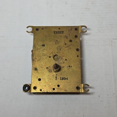 Hansen Synchron Clock Movement Assembly w/out Motor 73322  3-1954 