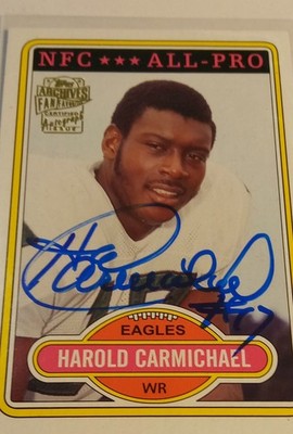 2013 Topps Archives - Fan Favorites Autographs Harold Carmichael #FFA-HC (AU)