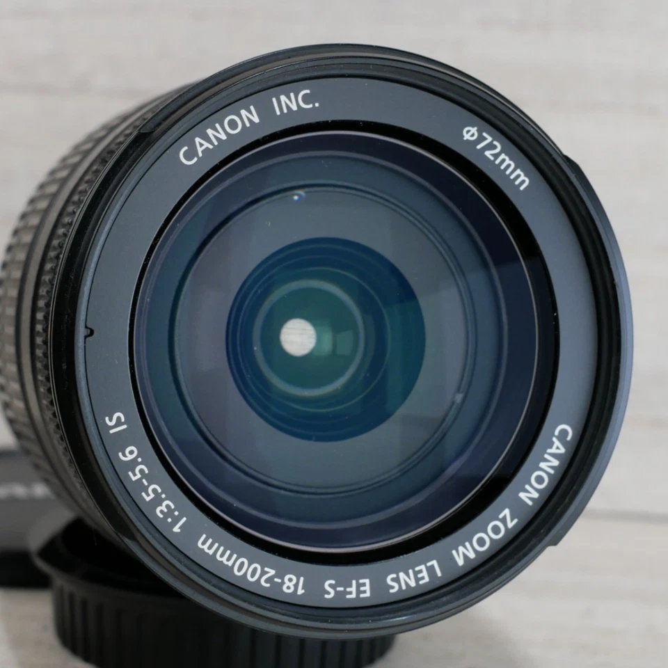 Canon EF-S 18-200mm f/3.5-5.6 IS Standard Zoom DSLR Camera Lens *TESTED* - Image 3 of 4