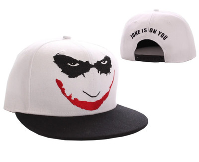 Batman The Dark Knight Joker is on You Black & white Cap Hat Official